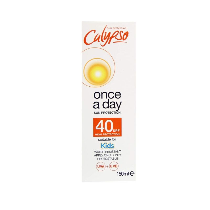 Loción corporal Once a Day para niños CALYPSO SPF 40 - 150 ml