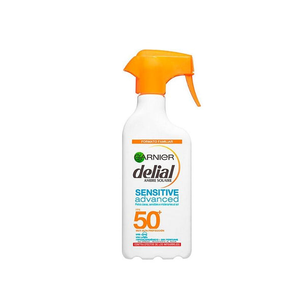 Loción corporal protectora pieles sensibles Spray DELIAL SPF 50+ 300 ml